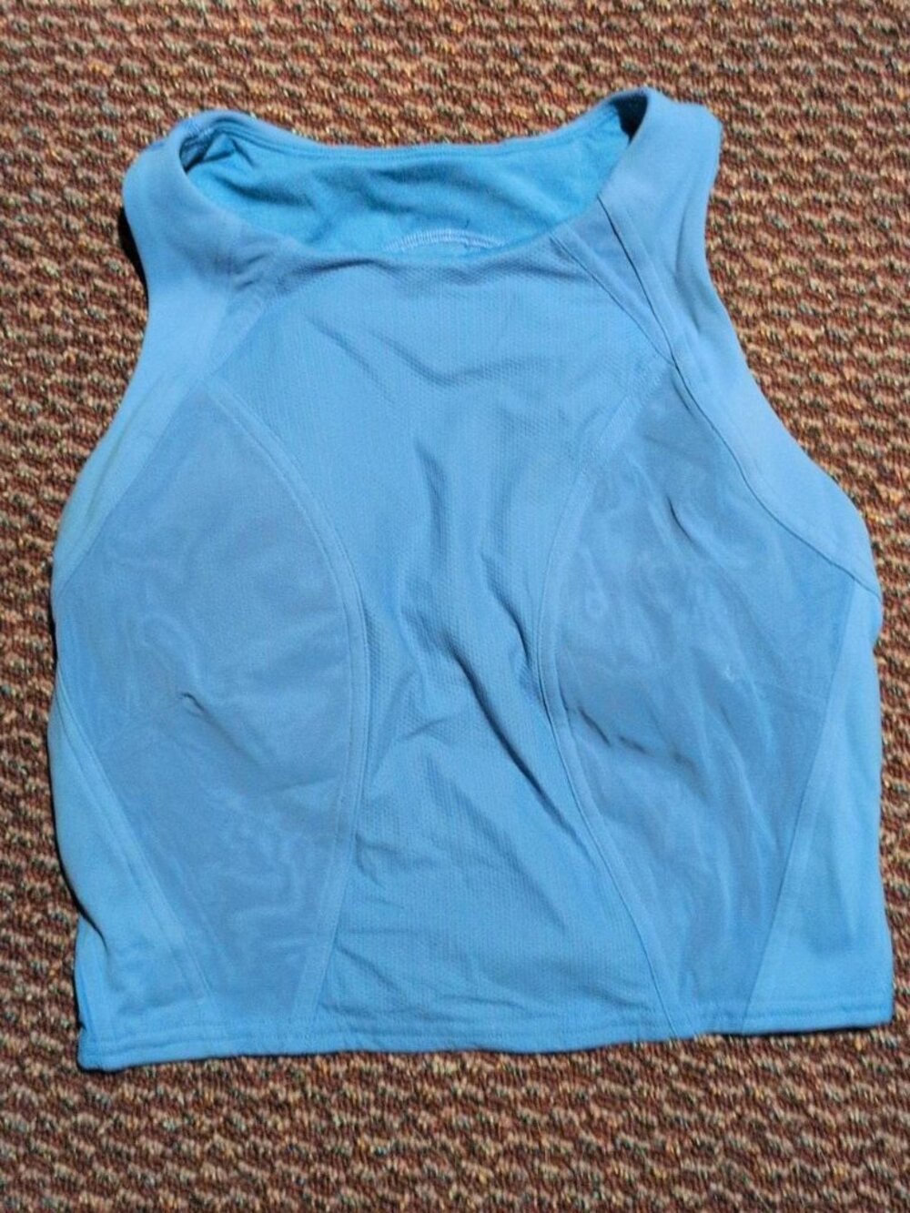 Lululemon women's ventilated tank, periwinkle...